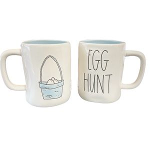 NEW Rae Dunn EGG HUNT Double Sided Mug 🥚🐣🥚